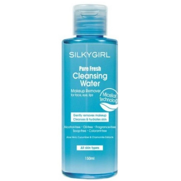 SILKYGIRL PureFresh AllinOne Cleansing Water Makeup Remover (20ml