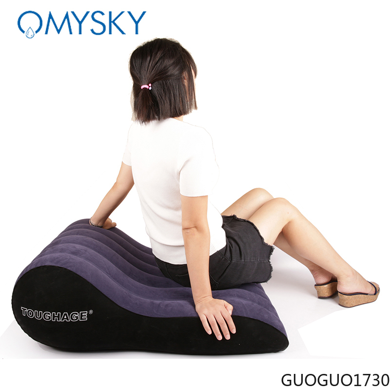 Guo Omysky Inflatable Sex Sofa Bed Furniture Couples Love Sex Chair 