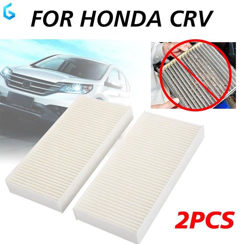 2pcs Cabin A C Air Filter For Honda Civic Crv Element Acura Rsx