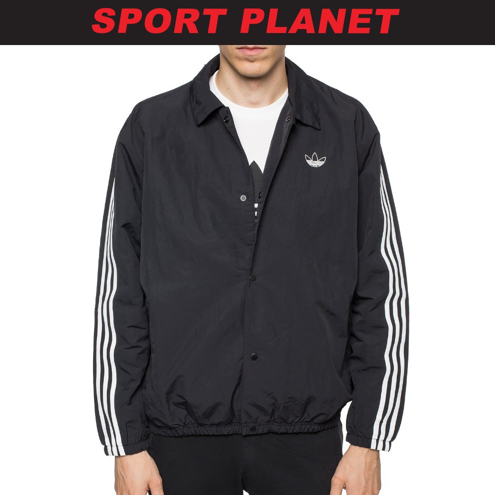 Adidas Trefoil Coach Jacket ED5516 | Shopee Malaysia