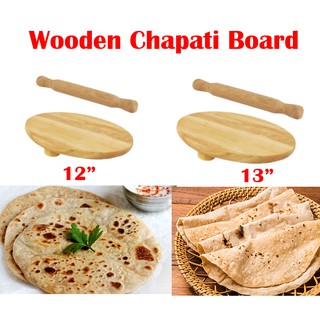 Wooden Chapati Board Kayu Papan Capati Wooden Rolling Pin Kayu Gelek Shopee Malaysia