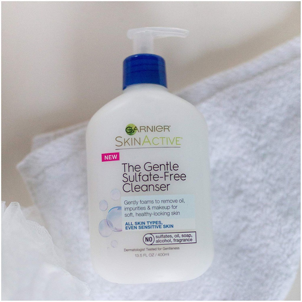 garnier skinactive sulfate free cleanser