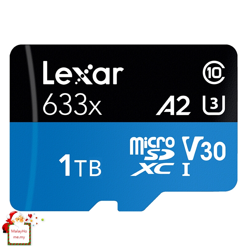 Lexar Micro Sd 512gb 633x Uhs I Flash Memory Card 1tb Microsd For Drone Gopro Dji Sport Camera Sd Shopee Malaysia