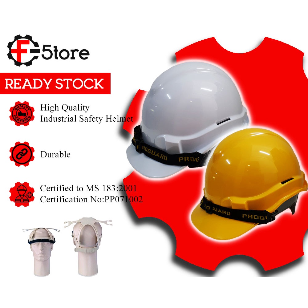 [Ready Stock] Genuine Proguard Safety Helmet Malaysia Sirim Certified