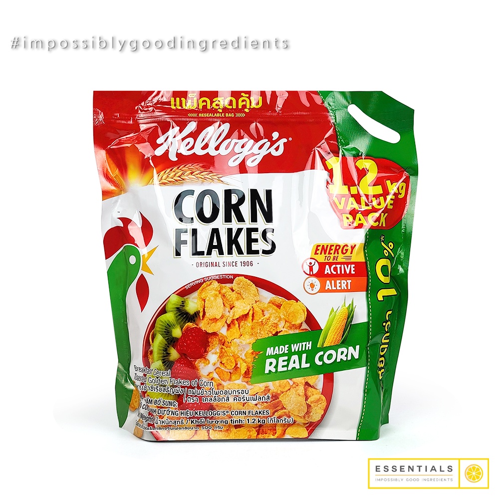 Kellogg's Corn Flakes [Value Pack] (1.2kg) / OFFER (2X1.2kg) | Shopee ...