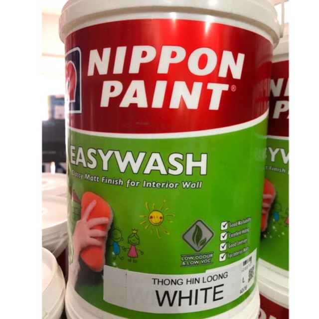  Nippon Easy Wash  White 18L Shopee Malaysia