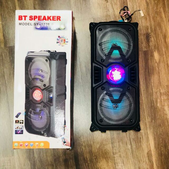 Портативная акустическая система SY-1776 Bluetooth-динамик с микрофоном 