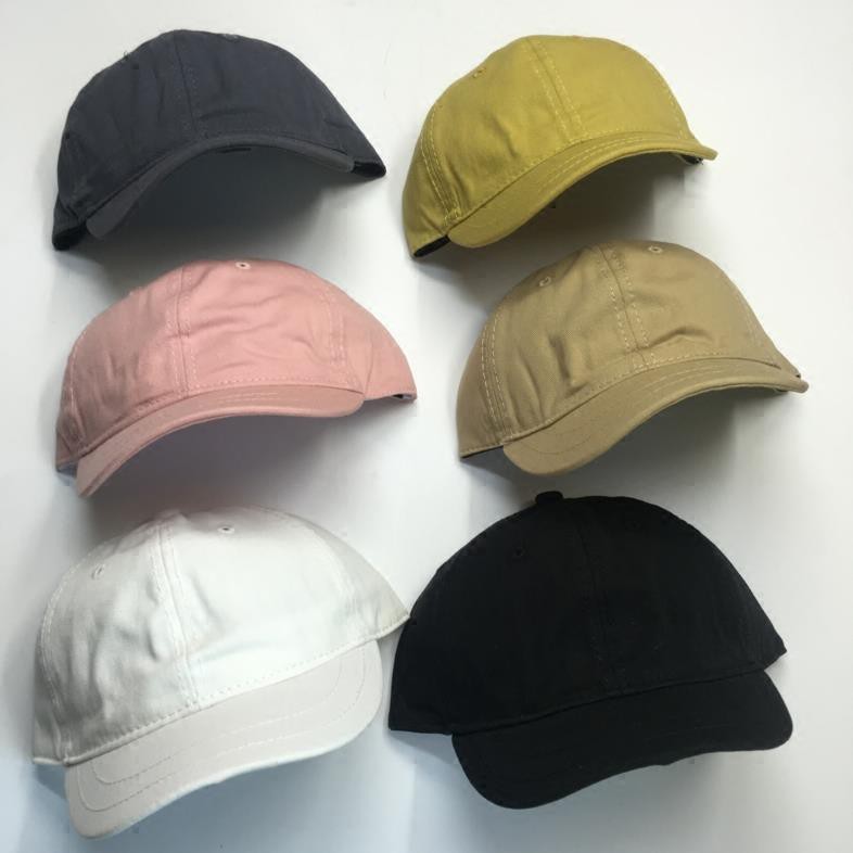 small brim baseball cap