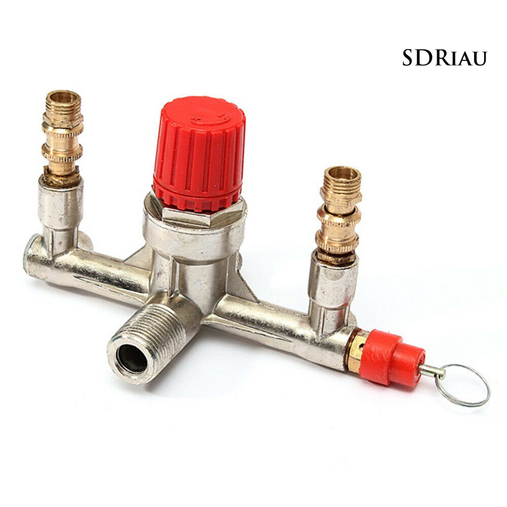  Aluminum Bracket Air Compressor Switch Pressure Release Valve Pump Parts Kit