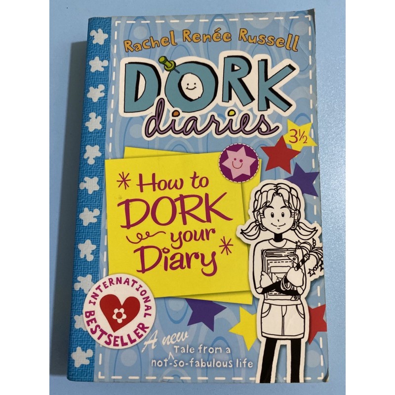 Novel Book Dork Diaries 3 1/2 How to DORK your Diary | Shopee Malaysia