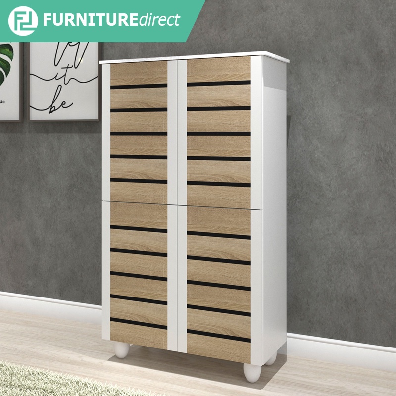 ENYA 4 door shoe cabinet / storage cabinet / rak kasut murah / rak ...