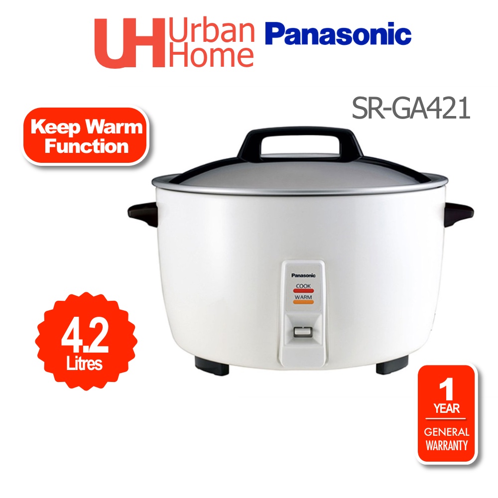 Panasonic Conventional Commercial Rice Cooker (4.2L) SRGA421/SR