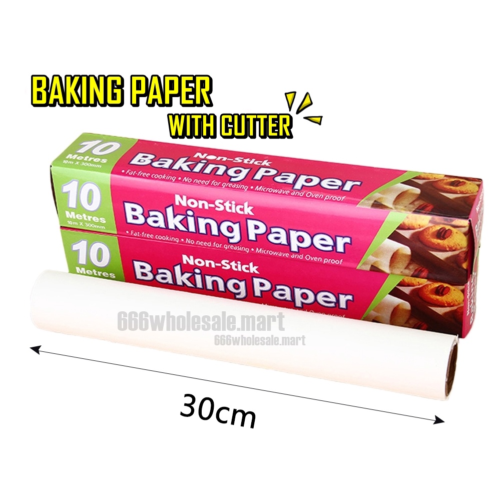 5M/10M/20M Baking Paper Barbecue Double-sided Silicone Oil Paper ...