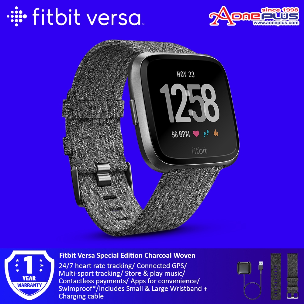 fitbit versa special edition health & fitness smartwatch