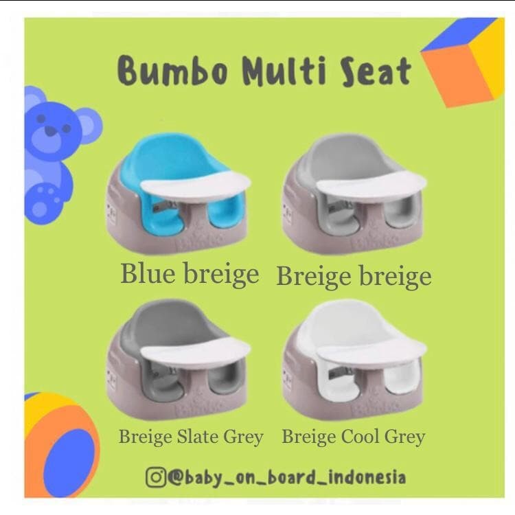 bumbo multi seat slate grey