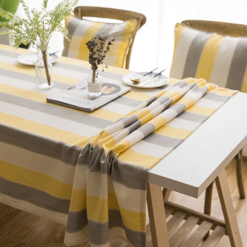 modern tablecloth