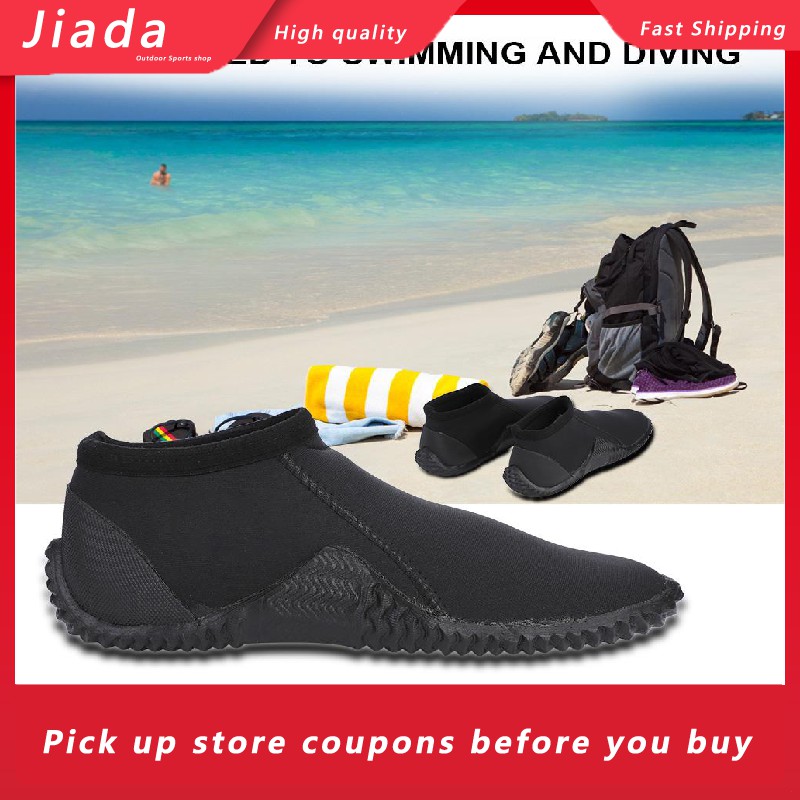 Jiada KEEP DIVING 4MM Diving Shoes Neoprene Nylon NonSlip Scuba Diving