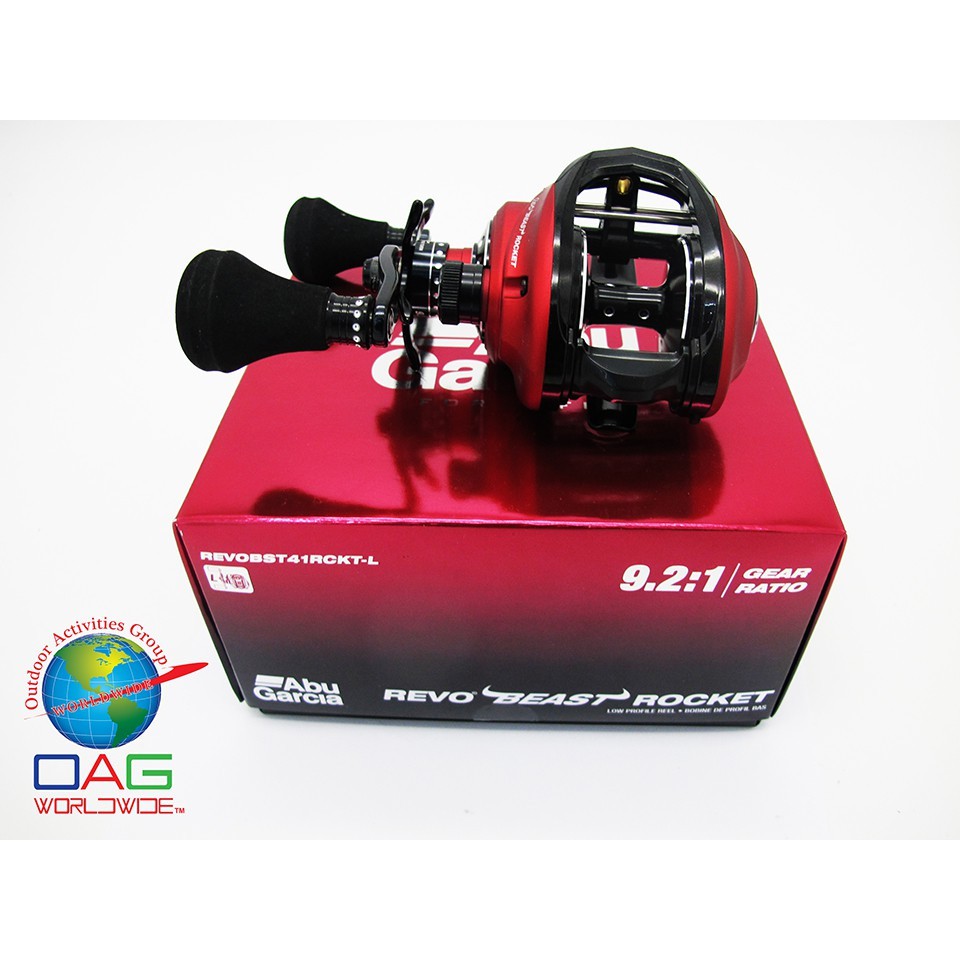 abu garcia revo rocket baitcast reel