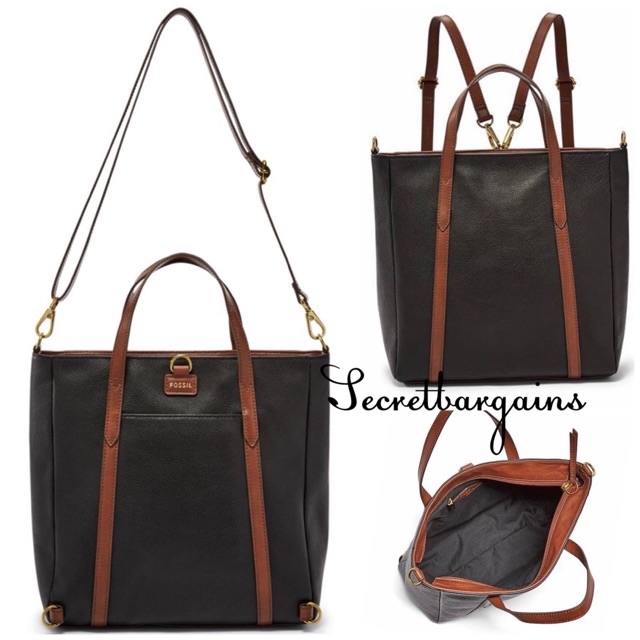 fossil convertible backpack
