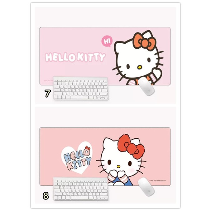 30ik Cute Cartoon Hello Kitty Doraemon Mousepad Large Mouse Pad Multi Functional Desktop Table Keyboard Office Home Desk Shopee Malaysia