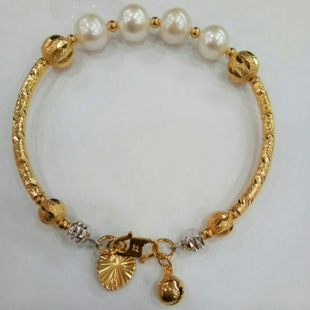 Bangle batu mutiara asli sabah