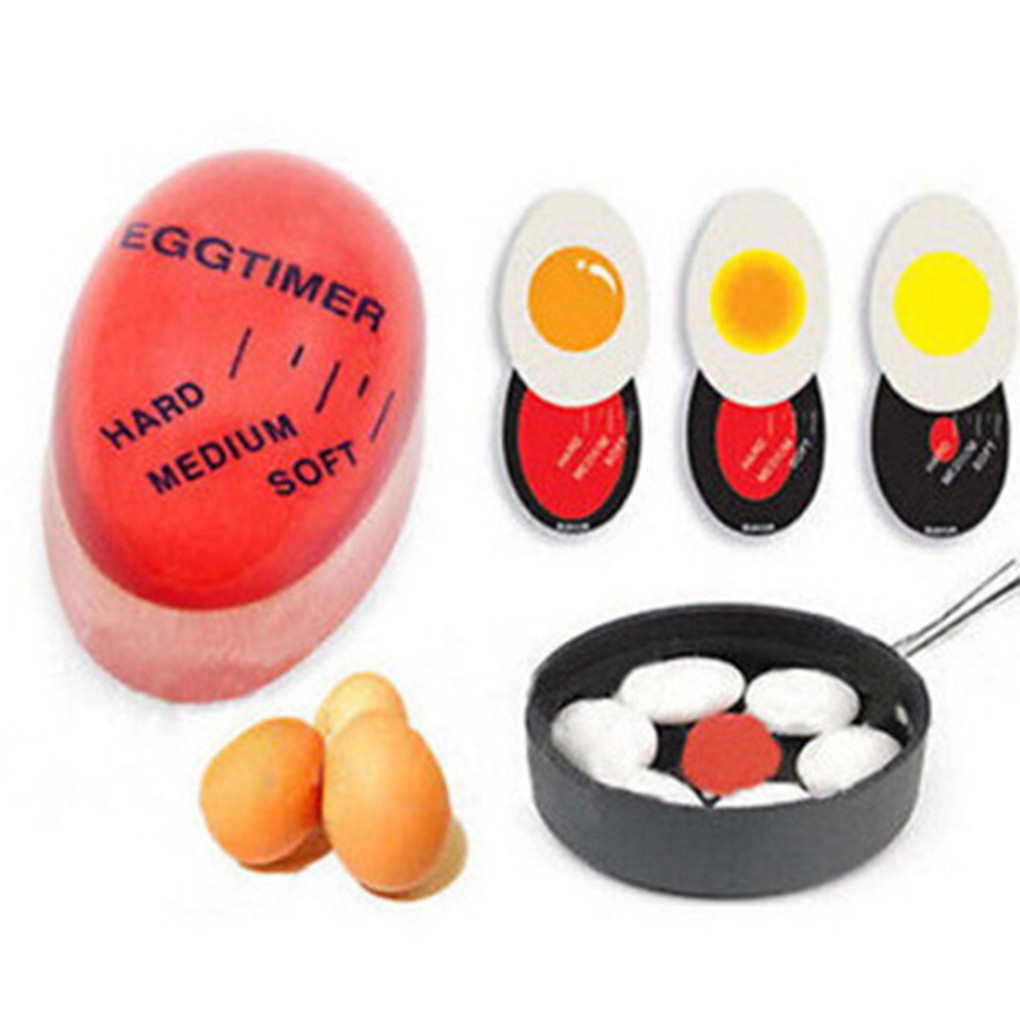 Y☼ Colour Changing Egg Timer Perfect Boiled Eggs Soft Medium Hard ...