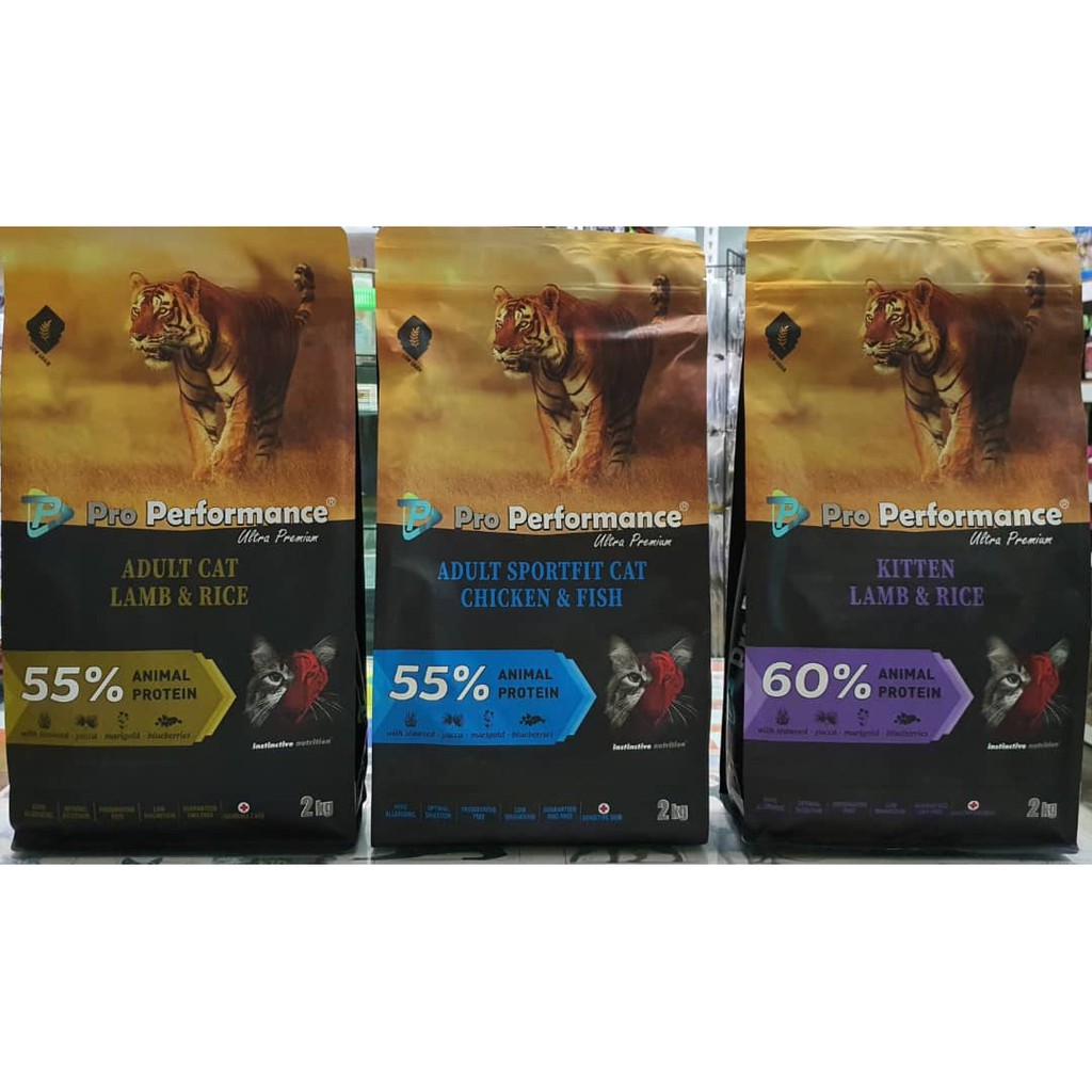 Pro Performance Ultra Premium Cat Food 2Kg , Adult / Kitten Shopee