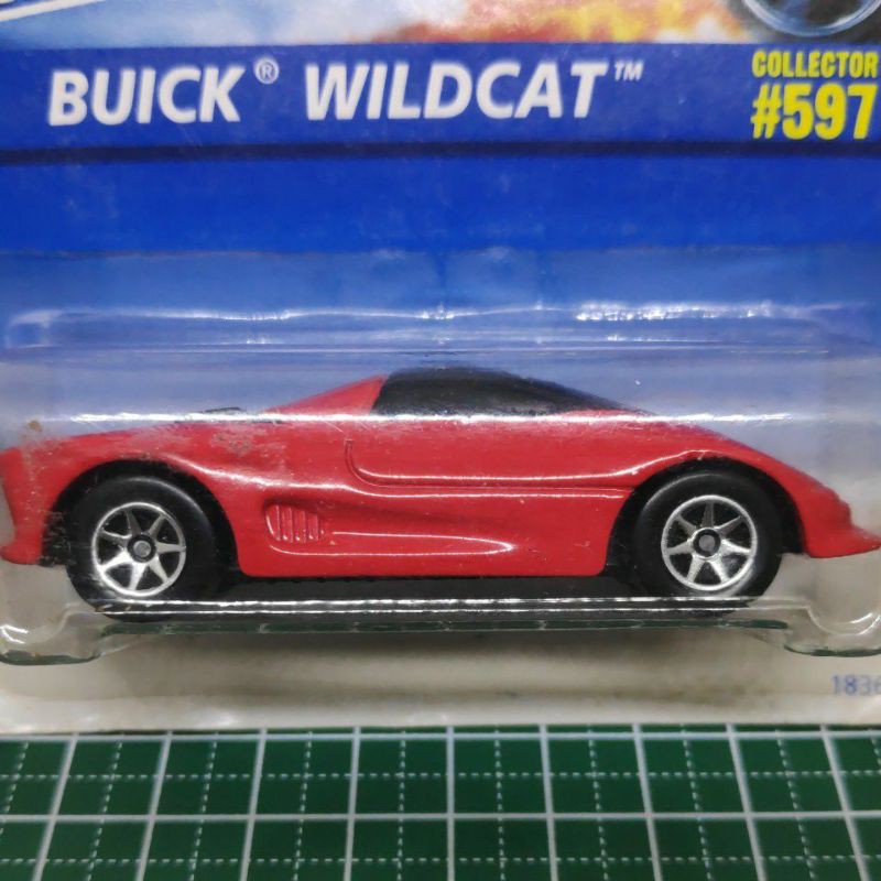 Hot Wheels Buick Wildcat 1995 Card Edition 597 Variant Rim 7sp Shopee Malaysia 1117