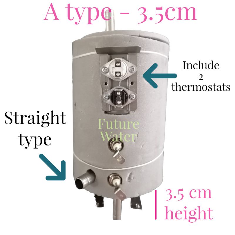 Stainless Steel Water Heater Tank for Water Dispenser With Thermostat