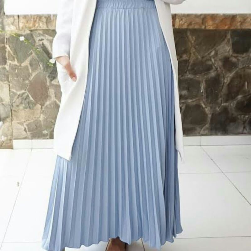 [Raya 2022] Plisket Skirt Bottoms For Women FLARE Skirt Wholesale Fashion / SUPER MAYUNG PLISKET SKI / FLARE SKI