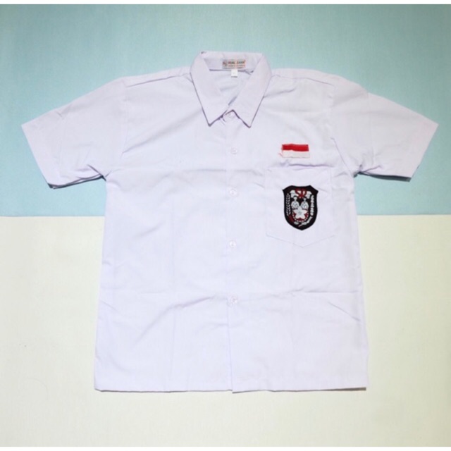 Elementary School Uniforms Short White Shirt | Shopee Malaysia