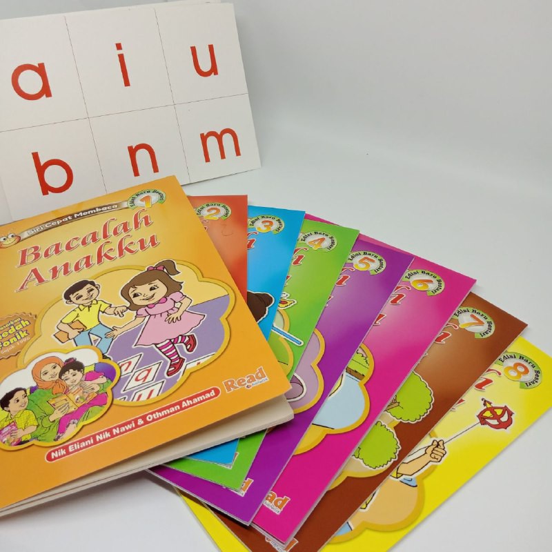 Siri Cepat Mambaca: Bacalah Anakku (Buku 1-8) | Shopee ...