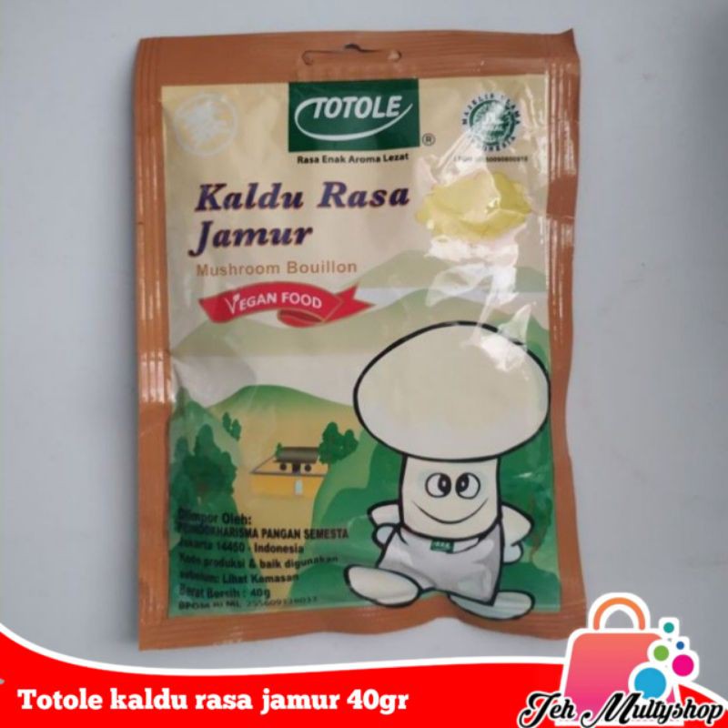 Totole Mushroom Flavored Broth 40g