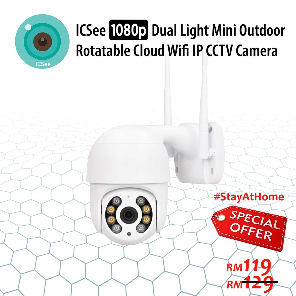 #StayAtHome Offer!! ICSee / XMeye 1080p Mini Speed Dome ...