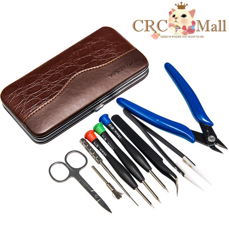 EXY V3 DIY Vape Tool Kit 9 Kinds Different Useful Vape Tool Kit