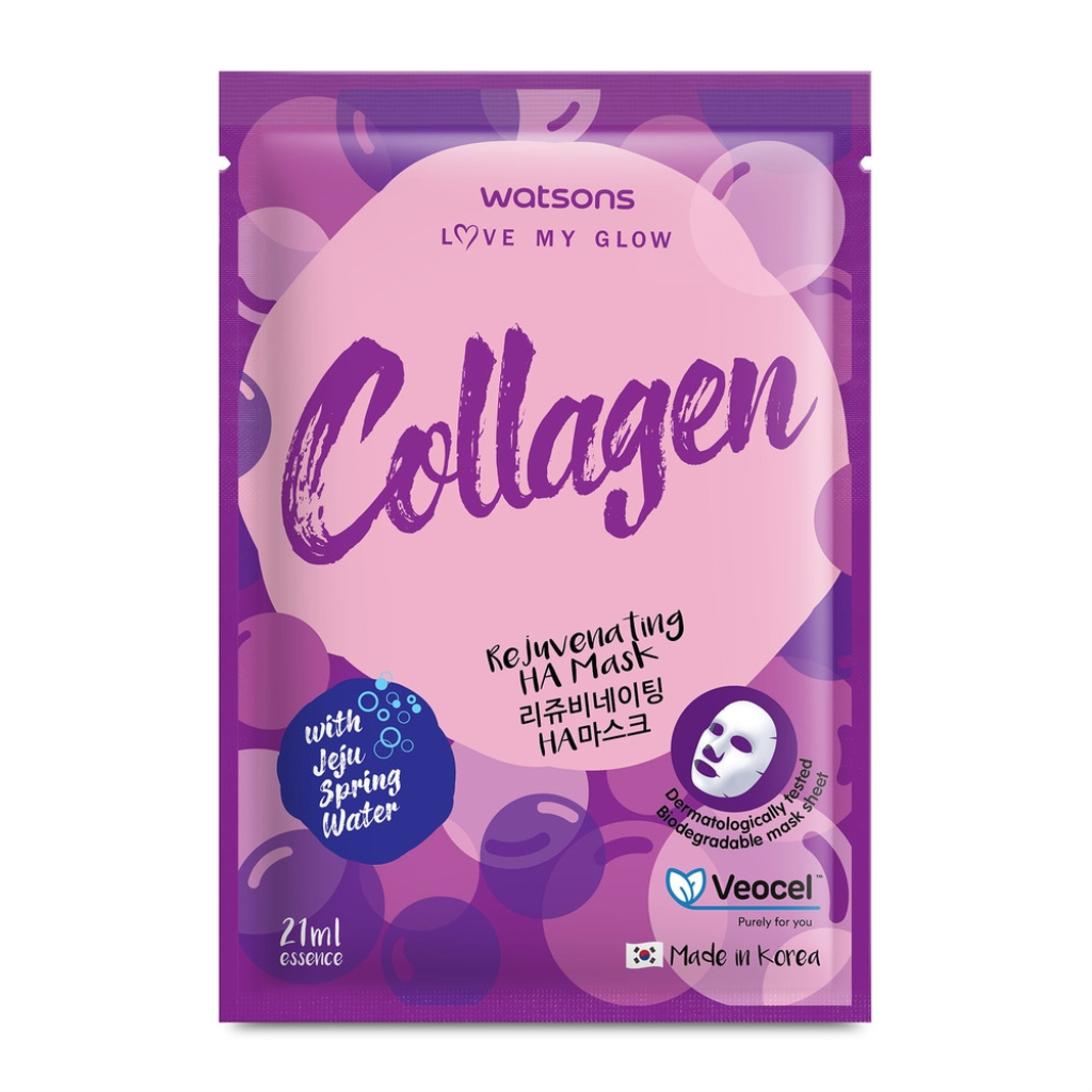 WATSONS COLLAGEN REJUVENATING HA MASK 1S Shopee Malaysia