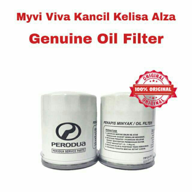 Perodua Oil Filter 15601-00R01 (MYVI/ VIVA/ KANCIL /KELISA 