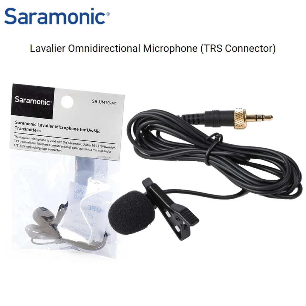 Saramonic SR-UM10-M1 Lavalier Microphone for UwMic Transmitters | Shopee Malaysia