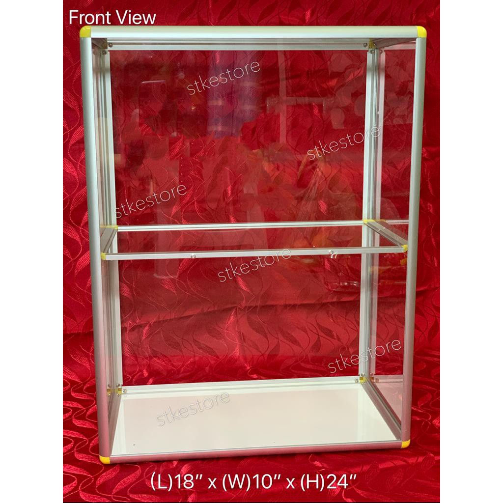 Acrylic Food Display Case / Rak Pamer Makanan Shopee Malaysia