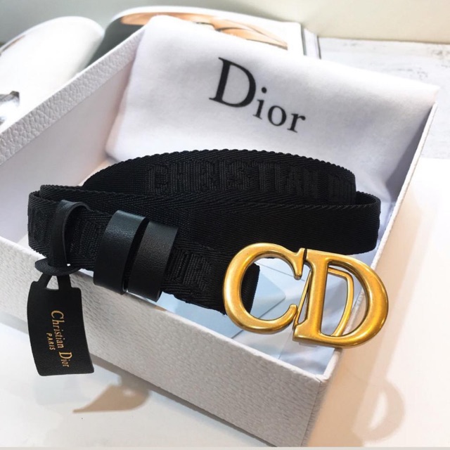 christian dior nylon belt