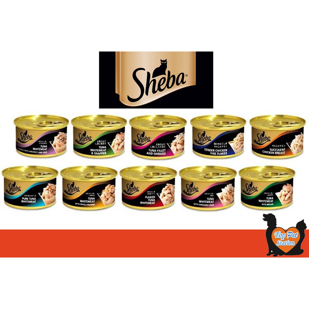 sheba wet food