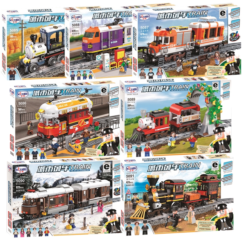 lego city steam train