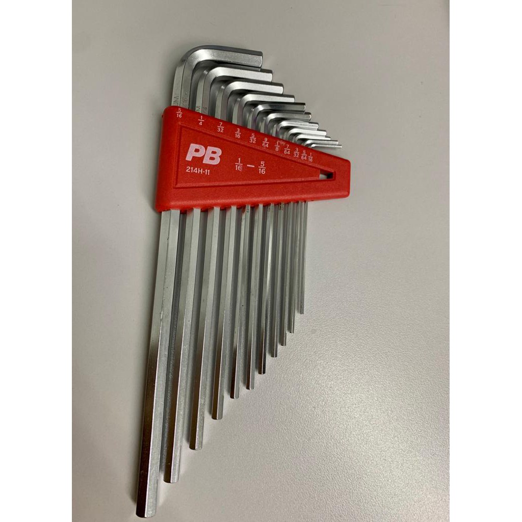 PB 212Z H Ball point hex key Lwrench sets for hexagon socket screws