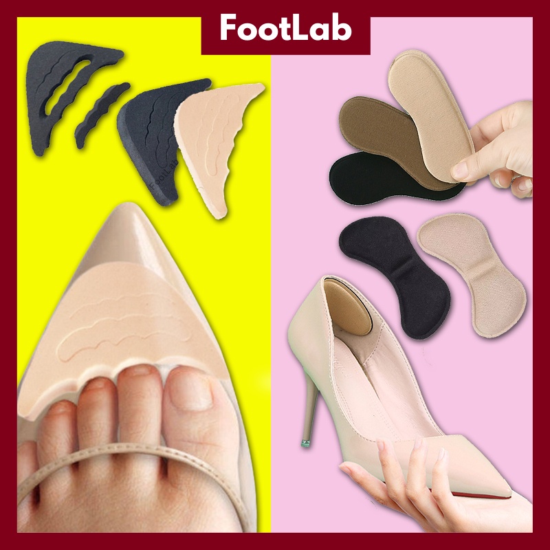 High Heels Support Shoes Inserts Toe Protector Shoe Insoles Sponge Foam Feet Care Foot Blister Corn Back Liners Stickers