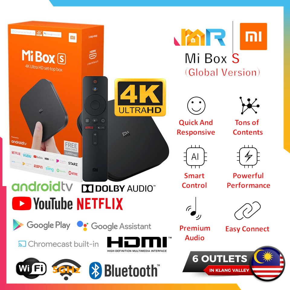 Mi Box S Prices And Promotions Jun 2021 Shopee Malaysia