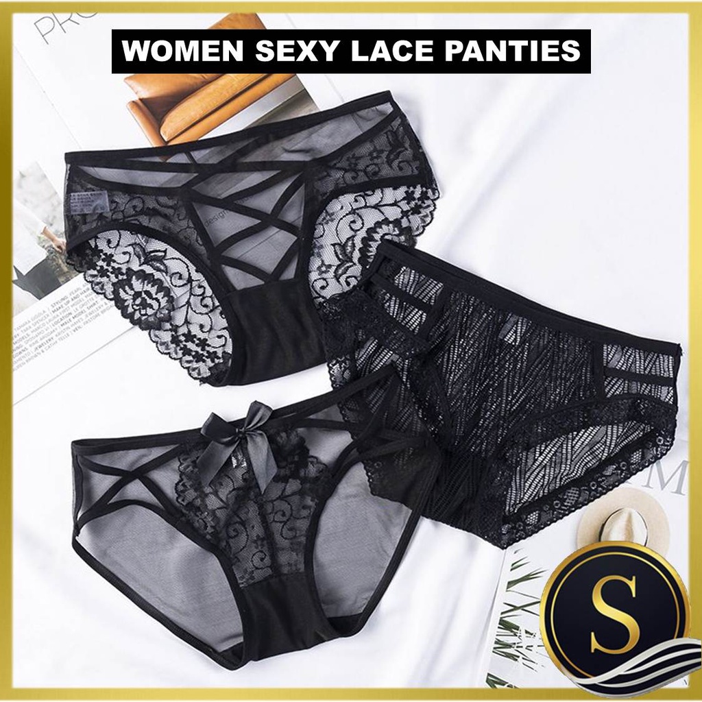 Woman Underwear Lace Sexy Lace Briefs Panties Women Underwear Low Rise