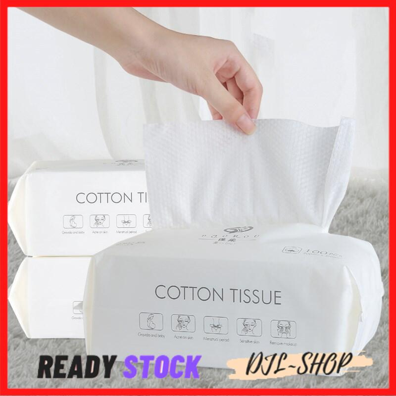 (Ready Stock) Kimhome Disposable Face Cotton Tissue Facial Towel Soft