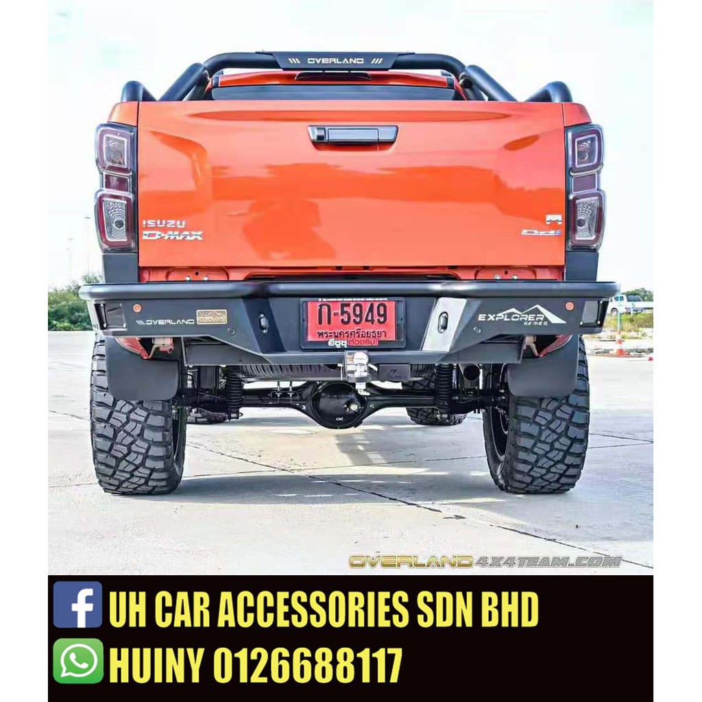 Isuzu Dmax Dmax XTerrain 2021 2022 (Overland) Thailand Steel Rear