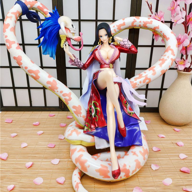 One Piece Snake Boa Hancock Action Figure Model Statue Collection Toy Portrait Of Pirates Neo Maximum P O P Boa Anime Action Figure Model Shopee Malaysia