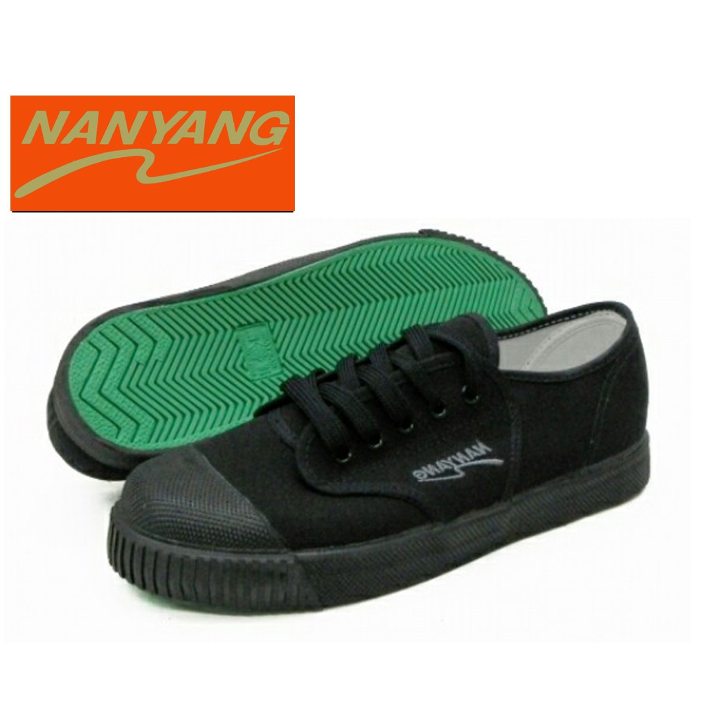 Nanyang 205SBK Black School Shoe Sepak Takraw Shoes | Shopee Malaysia